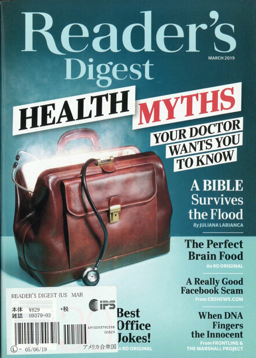 Reader's Digest 2019年 03月号 [雑誌]