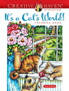 CREATIVE HAVEN ITS A CATS WORL Adult Coloring Books: Pets Teresa Goodridge DOVER PUBN INC2022 Paperback English ISBN：9780486850399 洋書 Family life & Comics（生活＆コミック） Games