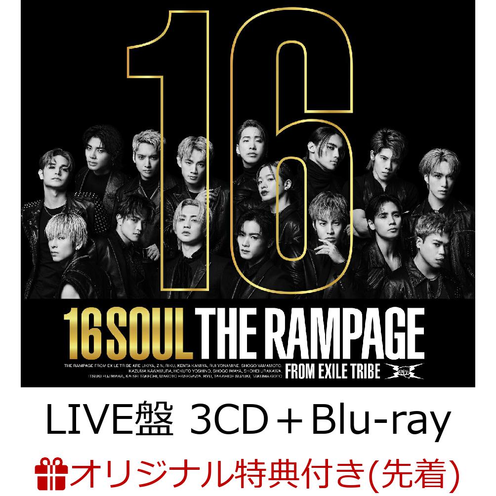 【楽天ブックス限定先着特典】16SOUL (LIVE盤 3CD＋Blu-ray)(トレーディングカード -楽天ブックス Ver.-(全16種ランダム)3枚)