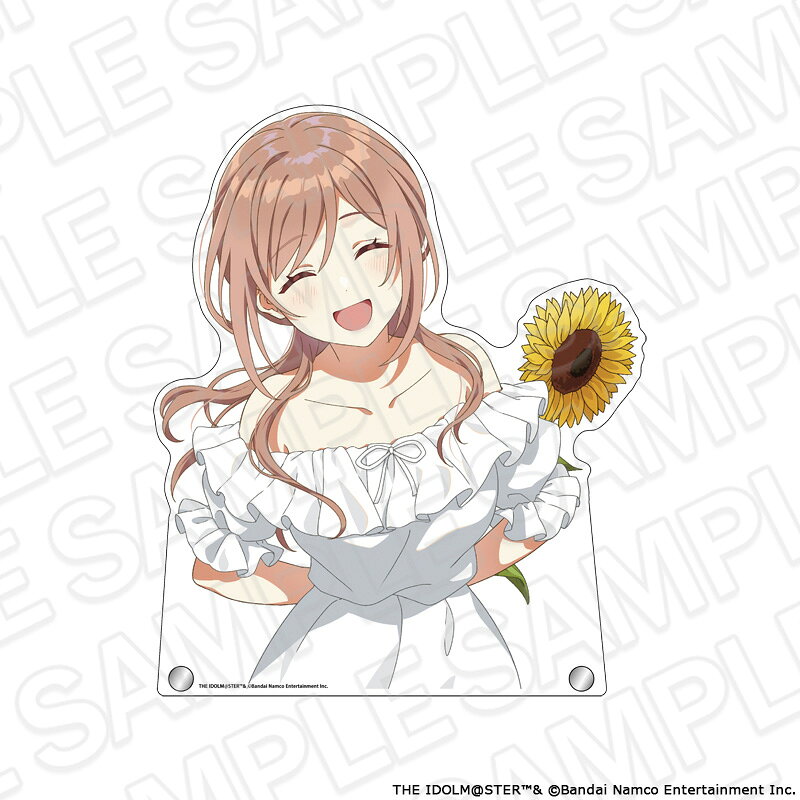 学園アイドルマスター 特大ダイカットアクリルボード 姫崎莉波 sunflower ver．