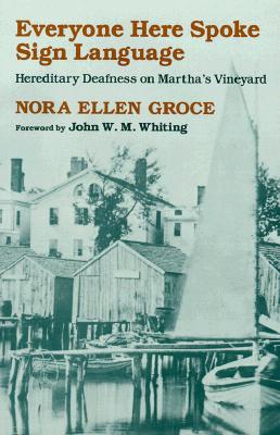 From the seventeenth century to the early years of the twentieth, the population of Martha's Vineyard manifested an extremely high rate of profound hereditary deafness. In stark contrast to the experience of most deaf people in our own society, the Vineyarders who were born deaf were so thoroughly integrated into the daily life of the community that they were not seen--and did not see themselves--as handicapped or as a group apart. Deaf people were included in all aspects of life, such as town politics, jobs, church affairs, and social life. How was this possible? On the Vineyard, hearing and deaf islanders alike grew up speaking sign language. This unique sociolinguistic adaptation meant that the usual barriers to communication between the hearing and the deaf, which so isolate many deaf people today, did not exist.