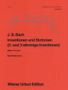 ウィーン原典版 (42) バッハ インヴェンションとシンフォニア 楽譜 （ウィーン原典版 42） バッハ