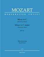 【輸入楽譜】モーツァルト, Wolfgang Amadeus: ミサ ドミニクス ハ長調 KV 66 (ラテン語)/原典版/Senn編 モーツァルト, Wolfgang Amadeus
