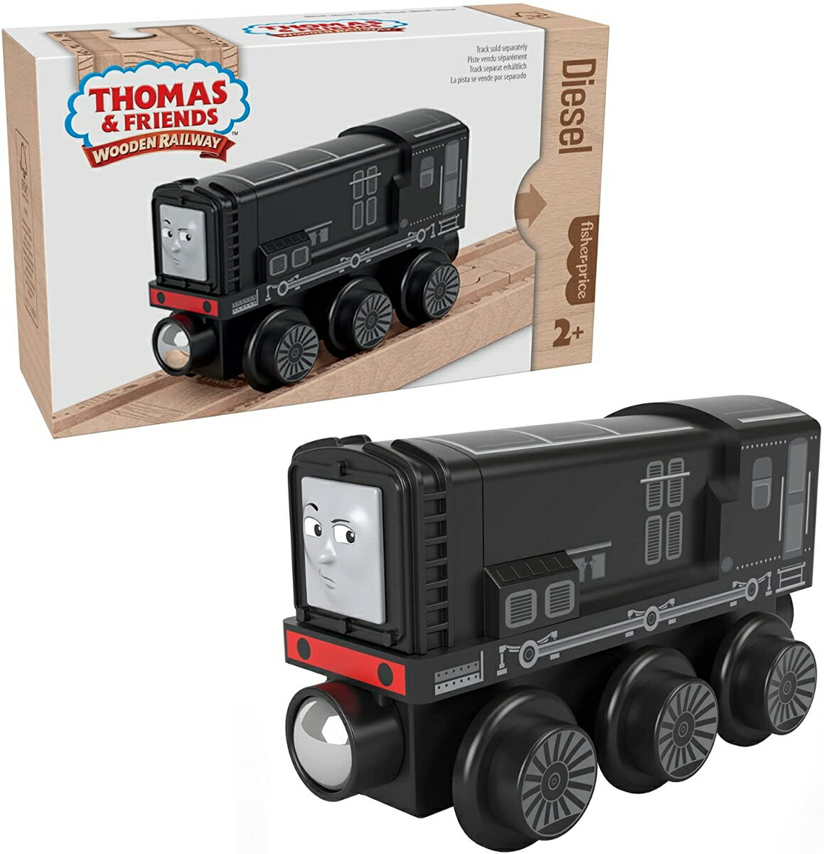 きかんしゃトーマス 木製レールシリーズ(Thomas) ディーゼル【車両電車】 【2才〜】 HBJ84