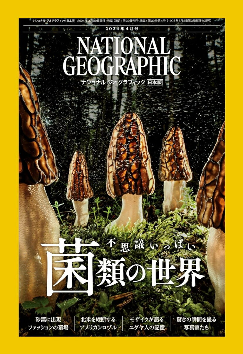 NATIONAL GEOGRAPHIC (ナショナル ジオグラフィック) 日本版 2024年 4月号 [雑誌]