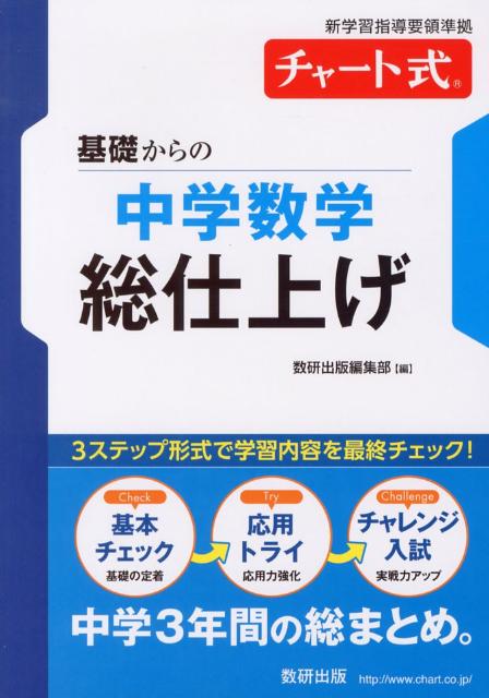 チャート式基礎からの中学数学総仕上げ