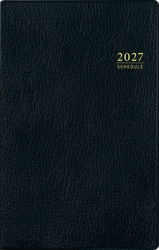 2027年　手帳　1月始まり　No.46　ビジネス手帳 2　　[黒]高橋書店　手帳判　　ウィークリー （ビジネス手帳）