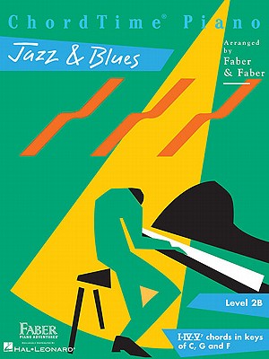 ChordTime Piano Jazz & Blues is a fun-filled collection of jazz standards and appealing blues. The selections motivate students to play while providing valuable practice with rhythm and chords. As the title ChordTime suggests, the emphasis of this book is on the student's mastery of I, IV, and V7 chords. The pieces are arranged in the keys of C, G, and F with valuable warm-up exercises for each key. Songs include: Tea for Two * Baby Face * Tuxedo Junction * Ain't Misbehavin' * and more.