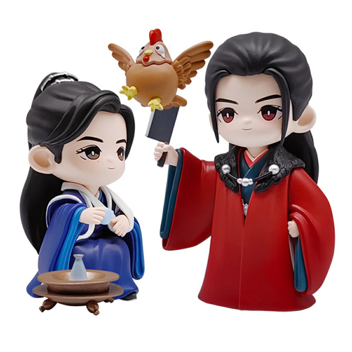 「山河令」周子舒＆温客行　フィギュアセット　A