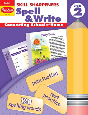 Skill Sharpeners: Spell Write, Grade 2 Workbook SKILL SHARPENERS SPELL WRITE （Skill Sharpeners: Spell Write） Evan-Moor Educational Publishers