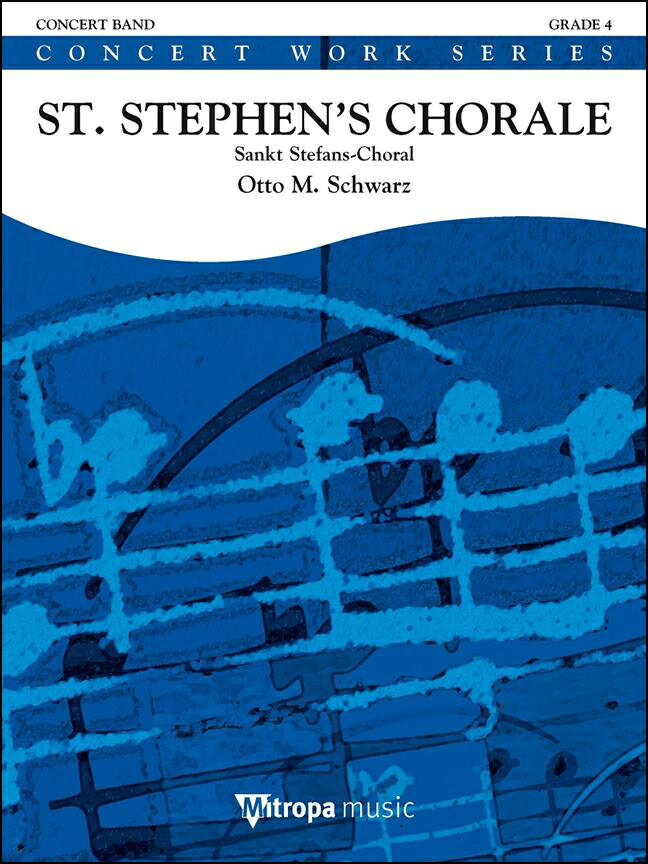 【輸入楽譜】シュワルツ, Otto M.: 聖ステファノのコラール: スコアとパート譜セット