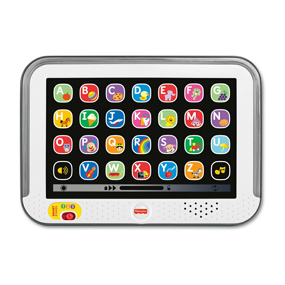 フィッシャープライス(fisher price) えいごで学ぼう わんわんのABCタブレット 赤ちゃん・幼児おもちゃ 知育・学習玩具 早期発育・アクティビティ玩具・英語・外国語 1歳から グレー HVY74