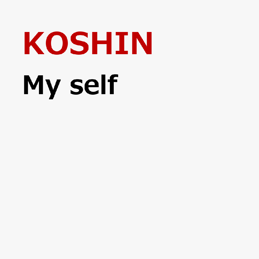My self