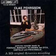 【輸入盤】Pehrsson Performs-fontana, Barsanti, Telemann, Etc [ オムニバス（リコーダー） ]