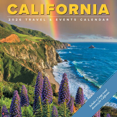 California 2026 Wall Calendar CALIFORNIA 2026 WALL CAL [ Willow Creek Press ]