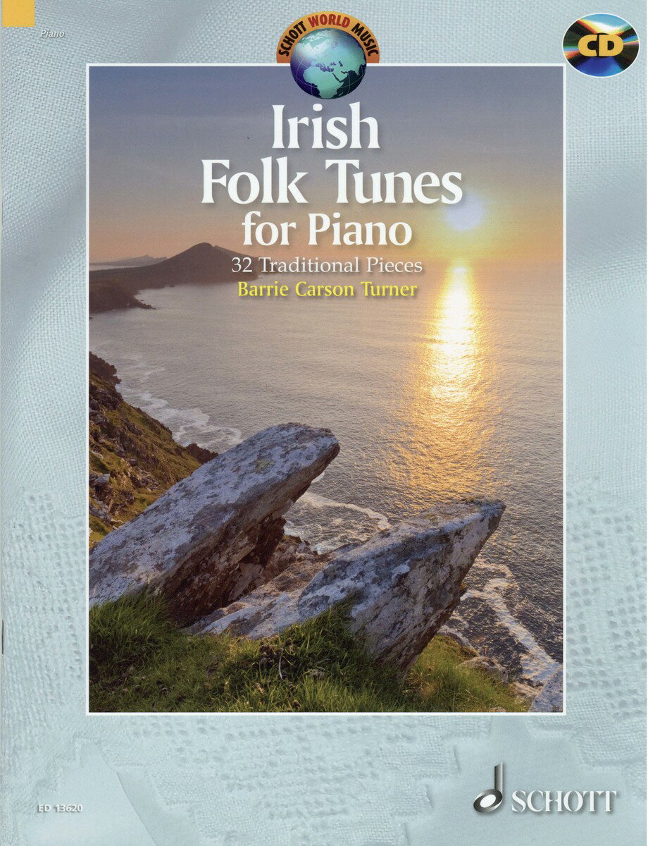 【輸入楽譜】ピアノのためのアイルランド民謡曲集(CD付)