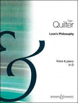 【輸入楽譜】クィルター, Roger: 愛の哲学 Op.3/1(中声用)(英語)