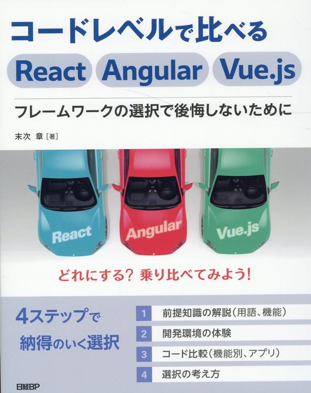 コードレベルで比べるReact Angular Vue.js　フレームワークの選択で後悔しないために