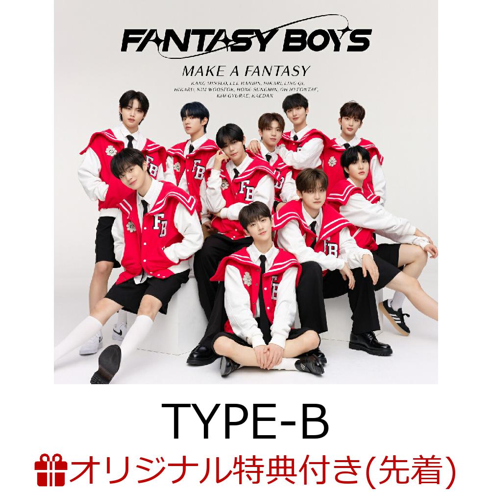 【楽天ブックス限定先着特典】MAKE A FANTASY【TYPE-B CD＋PHOTOBOOK】(4カットフォトカード) [ FANTASY BOYS ]のサムネイル