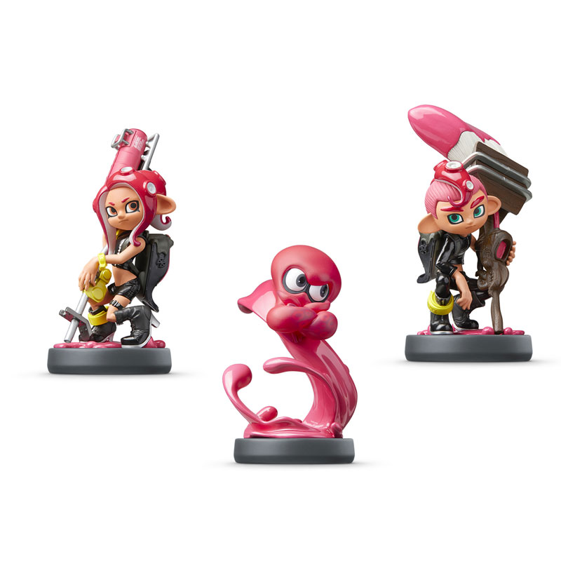 amiibo トリプルセット ［タコガール／タコ／タコボーイ］ （スプラトゥーンシリーズ）