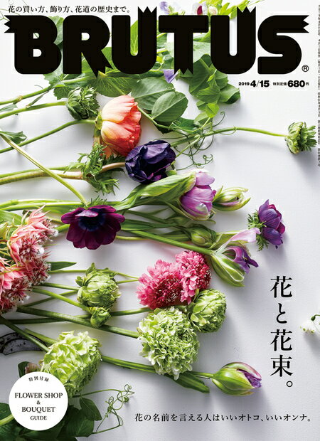 BRUTUS (ブルータス) 2019年 4/15号 [雑誌]