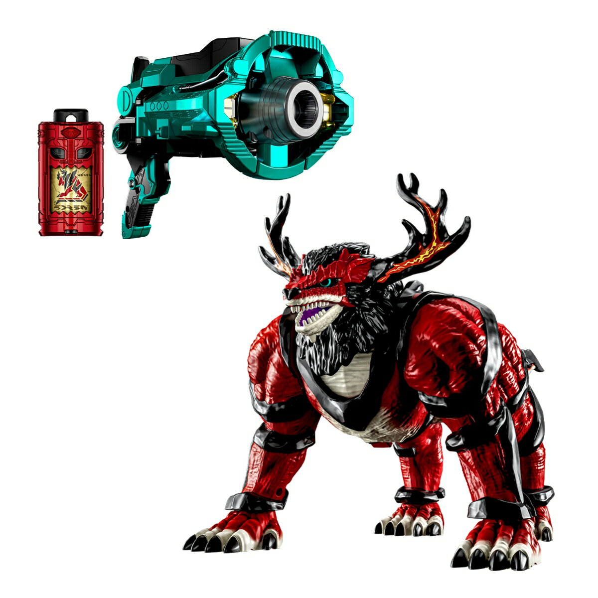 【特典】角獣ハンター オメガホーン　DX角獣エンカク＆オメガホーンセット(エモルギアゲキドーエモルギ ...