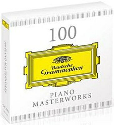 100ピアノ・マスターワークス（5CD）

これからも永遠に残していきたいピアノの名曲
ドラマ、CM、映画など様々なところで使われるピアノ。クラシックのピアノの音色は癒しにも効果があるとも言われています。そんな名曲を100曲収録、これさえあればピアノの名曲はすべておまかせ！
　100年以上の歴史を誇るクラシックの名門レーベル、ドイツ・グラモフォンならではの一流アーティスト、それも比較的新しい若手アーティストによる演奏の名演でそろえました。（輸入元情報）

【収録曲】
J.S.バッハ／ラフマニノフ編：無伴奏ヴァイオリンのためのパルティータ第3番よりプレリュード
ショパン：華麗な大円舞曲
プロコフィエフ：トッカータ
フィリップ・グラス：エチュード6
ベートーヴェン：エリーゼのために
ドビュッシー：ゴリウォーグのケークウォーク
モーツァルト：トルコ行進曲
リムスキー＝コルサコフ：熊蜂の飛行
リスト：ラ・カンパネラ
ドビュッシー：月の光
ベートーヴェン：月光
シューマン：トロイメライ、他（全100曲収録）

【演奏】
エレーヌ・グリモー
エミール・ギレリス
アリス＝紗良・オット
マルタ・アルゲリッチ
ユジャ・ワン
ユンディ・リ
チョ・ソンジン
ダニール・トリフォノフ
ヤン・リシエツキ
ウラディミール・ホロヴィッツ
マックス・リヒター、他

【収録情報】
Disc1
● J.S. BACH: Partita For Violin Solo No.3 In E, BWV 1006 - Arr. For Piano by Rachmaninov: 1. Preludio
Helene Grimaud

● EDVARD GRIEG: Lyric Pieces Book X, Op.71, 3. Puck
Emil Gilels

● FREDERIC CHOPIN: Waltz No.1 In E Flat, Op.18 - Grande valse brillante
Alice Sara Ott
● SERGEI PROKOFIEV: Toccata, Op.11
Martha Argerich

● PHILIP GLASS: Etudes No. 6
Vikingur Olafsson

● LUDWIG VAN BEETHOVEN: Bagatelle In A Minor Fur Elise: Poco moto
Anatol Ugorski

● GRIEG: Lyric Pieces Book V, Op.54: 3. March Of The Trolls
Alice Sara Ott

● CLAUDE DEBUSSY: Children's Corner, L. 113: 6. Golliwogg's Cakewalk
Arturo Benedetti Michelangeli

● FRANZ SCHUBERT: Gretchen am Spinnrade, D.118 - Arranged By Franz Liszt
Yuja Wang

● MAURICE RAVEL: Jeux d'eau M.30
Lilya Zilberstein

● W.A. MOZART: Piano Sonata No.11 In A, K.331 -Alla Turca: 3. Alla Turca
Maria Joao Pires

● NIKOLAI RIMSKY-KORSAKOV: The Tale Of Tsar Saltan: The Flight Of The Bumble-Bee
Ingolf Wunder

● JOHANNES BRAHMS: 16 Waltzes, Op.39: 1. In B
A & A Kontarsky

● BRAHMS: 16 Waltzes, Op.39: 15. In A Flat
A & A Kontarsky

● SCHUBERT: 6 Moments musicaux, Op.94 D.780: No.3 In F Minor (Allegro moderato)
Maria Joao Pires

● DEBUSSY: Suite bergamasque, L.75: 4. Passepied
Tamas Vasary

● FRANZ LISZT: Grandes etudes de Paganini, S141: No.3 In G Sharp Minor - La Campanella
Yundi Li

● FREDERIC CHOPIN: Waltz No.6 In D Flat, Op.64 No.1 - Minute: Molto vivace
Maria Joao Pires

● SERGEI RACHMANINOV: Prelude In C Sharp Minor, Op.3, No.2: No. 2 Lento
Anatol Ugorski

● RAVEL: Ma mere l'oye, M.60 - For Piano Duet, M.60: 3. Laideronnette, Imperatrice des Pagodes
Martha Argerich / Mikhael Pletnev

● MOZART: Piano Sonata No.15 In C, K.545 Facile: 1. Allegro
Maria Joao Pires

Disc2
● DEBUSSY: Suite bergamasque, L.75: 3. Clair de lune
Tamas Vasary

● CHOPIN: 24 Preludes, Op.28: 15. In D Flat Major - Live
Seong-Jin Cho

● FELIX MENDELSSOHN: Lieder ohne Worte, Op.19: No.1 In E (Andante con moto) Sweet Remembrance
Daniel Barenboim

● LUDWIG VAN BEETHOVEN: Piano Sonata No.14 In C Sharp Minor, Op.27 No.2 - Moonlight: 1. Adagio sostenuto
Emil Gilels

● LISZT: 3 Etudes de Concert, S.144: No.3 In D Flat Un sospiro (Allegro affettuoso)
Daniil Trifonov

● DEBUSSY: Pour le piano, L. 95: 2. Sarabande
Rafal Blechacz

● ROBERT SCHUMANN: Kinderszenen, Op.15: 7. Traumerei
Martha Argerich

Powered by HMV