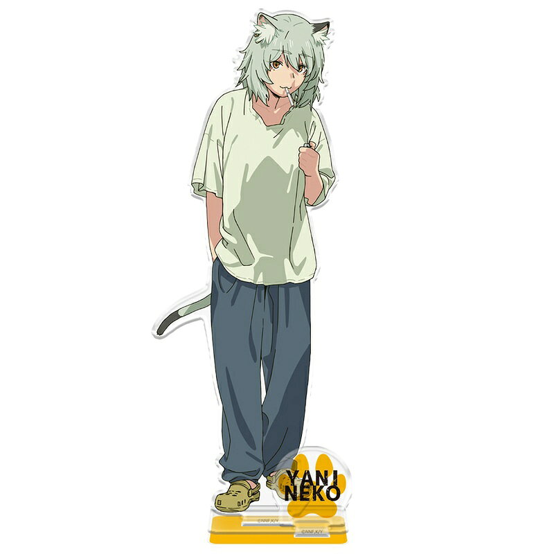 ■サイズ：約74×159mm
■素材：アクリル
(C)にゃんにゃんファクトリー・講談社／ヤニねこ製作委員会