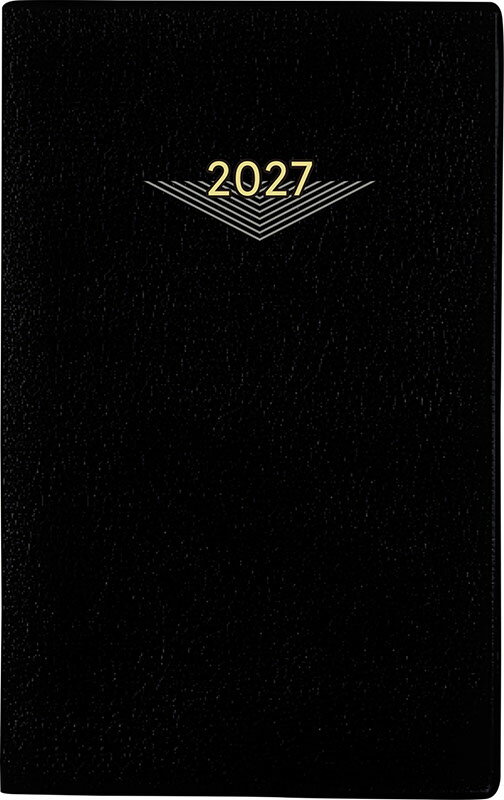 2027年　手帳　1月始まり　No.51　ビジネス手帳 5　　[黒]高橋書店　手帳判　　ウィークリー