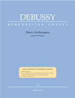 【輸入楽譜】ドビュッシー, Achille-Claude: 2つのアラベスク/原典版/バック編