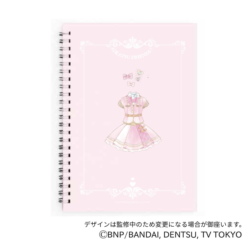 オールアイカツ！【パステルモチーフシリーズ】　ノート　アイカツフレンズ！　あいね