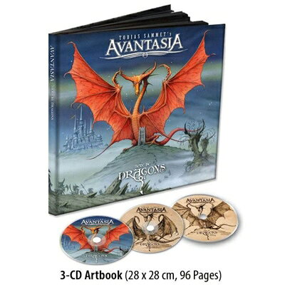 Avantasiaアヴァンタジア 発売日：2025年02月28日 予約締切日：2025年02月24日 Here Be Dragons (3CD＋Artbook) JAN：0810173680523 NPR1368EB Napalm CD ロック・ポップス ハードロック・ヘヴィメタル 輸入盤