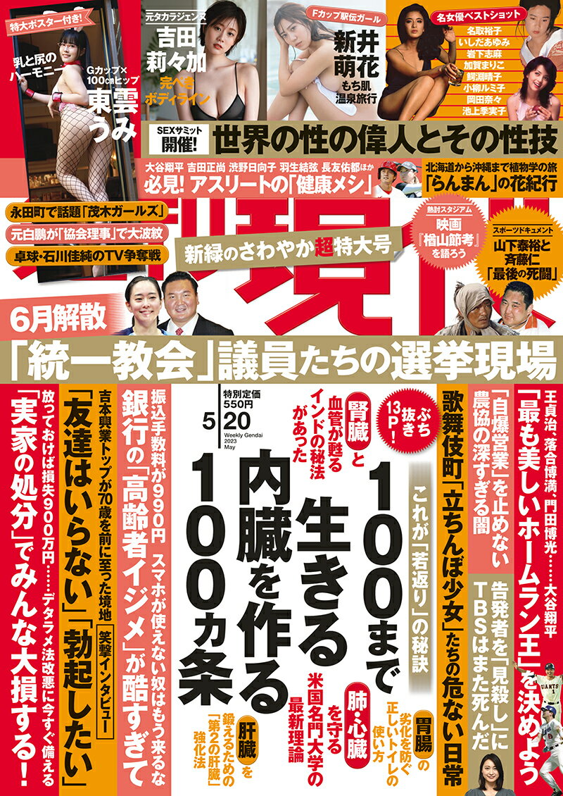 週刊現代 2023年 5/20号 [雑誌]