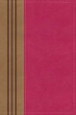 NIV, Biblical Theology Study Bible, Imitation Leather, Pink/Brown, Indexed, Comfort Print: Follow Go B-NI-ZON DUO RL PERS SIZE D. A. Carson