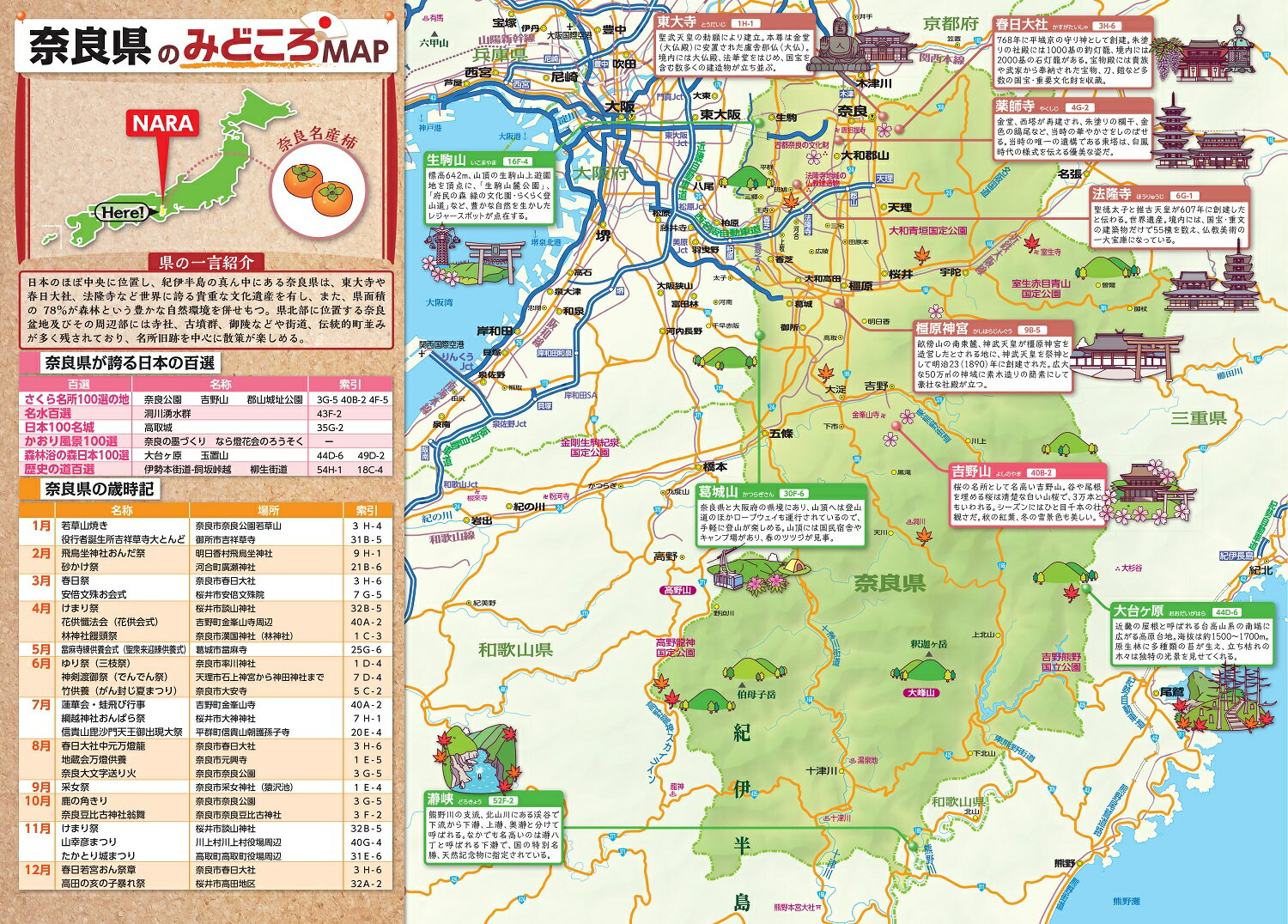県別マップル 奈良県道路地図 3