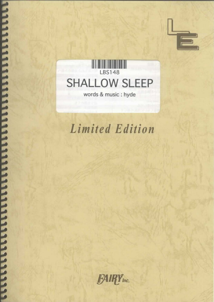 LBS148　SHALLOW　SLEEP／HYDE