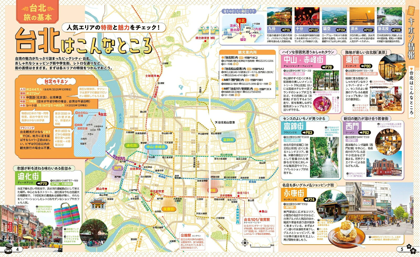 るるぶ台北'27 超ちいサイズ （るるぶ情報版 小型） [ JTBパブリッシング 旅行ガイドブック 編集部 ] book-21830014 楽天ブックス サンプル画像3