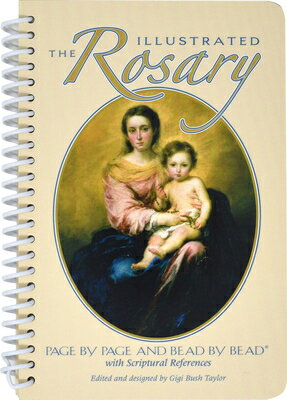 Edited Gigi Taylor. Book features easy to flip pages and fits in your pocket. Each page corresponds to each bead of the Rosary. Reflections on each mystery. Includes Luminous Mysteries. Size: 4 x 6. 78 pages. Spiral Bound. Color.