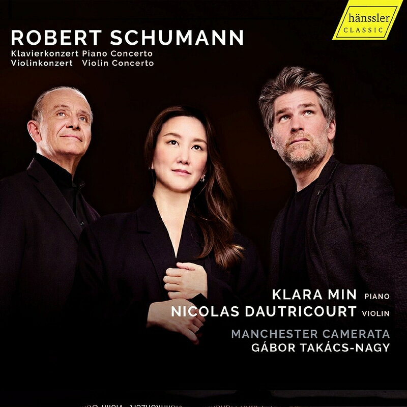 【輸入盤】ピアノ協奏曲、ヴァイオリン協奏曲　クララ・ミン、ニコラ・ドートリクール、ガボール・タカーチ＝ナジ＆マンチェスター・カメラータ
