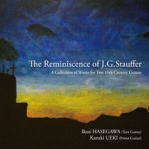 長谷川郁夫 植木和輝ジェイ ジー シュタウファーノツイオク 2ホンノ19セイキギターニヨルサクヒンシュウ ハセガワイクオ/ウエキカズキ 発売日：2025年03月21日 THE REMINISCENCE OF J.G.STAUFFER A COLLECTION OF WORKS FOR TWO 19TH CENTURY GUITARS JAN：4582373240550 WNCDー1055 ウッドノート・スタジオ A.ディアベッリ 長谷川郁夫 ラッツパック・レコード(株) [Disc1] 『J.G.シュタウファーの追憶 2本の19世紀ギターによる作品集』／CD アーティスト：長谷川郁夫 植木和輝 曲目タイトル： &nbsp;1.(A.ディアベッリ)／ オルフェウス第12巻 ロマンツェ「哨兵」 ／(長谷川郁夫)[2:55] &nbsp;2.(A.ディアベッリ)／ オルフェウス第12巻 ロマンツェ「シリアへの旅立ち」 ／(長谷川郁夫)[1:54] &nbsp;3.(A.ディアベッリ)／ オルフェウス第12巻 ロマンツェ「私を置いていくあなた」 ／(長谷川郁夫)[1:33] &nbsp;4.(A.ディアベッリ)／ オルフェウス第12巻 ロシア民謡「美しいミンカ」 ／(長谷川郁夫)[1:21] &nbsp;5.(A.ディアベッリ)／ オルフェウス第12巻 メロディー「愛する人の腕の中であなたは安らぎ」 ／(長谷川郁夫)[1:41] &nbsp;6.(A.ディアベッリ)／ オルフェウス第12巻 メロディー「われ送らんアレクシスに」 ／(長谷川郁夫)[1:35] &nbsp;7.(A.ディアベッリ)／ オルフェウス第12巻 メロディー「些細な考えを受けて」 ／(長谷川郁夫)[1:55] &nbsp;8.(A.ディアベッリ)／ オルフェウス第4巻 アリア「シャンパンの歌」 ／(長谷川郁夫)[1:48] &nbsp;9.(A.ディアベッリ)／ オルフェウス第4巻 カンツォネッタ「窓辺においで」 ／(長谷川郁夫)[2:18] &nbsp;10.(A.ディアベッリ)／ オルフェウス第4巻 デュエット「お手をどうぞ」 ／(長谷川郁夫)[2:49] &nbsp;11.(A.ディアベッリ)／ ウェーバーのオペラ≪魔弾の射手≫より 嘲笑の合唱 ／(長谷川郁夫)[2:52] &nbsp;12.(A.ディアベッリ)／ ウェーバーのオペラ≪魔弾の射手≫より 農民のワルツ ／(長谷川郁夫)[2:11] &nbsp;13.(A.ディアベッリ)／ ウェーバーのオペラ≪魔弾の射手≫より 酔っ払いの歌 ／(長谷川郁夫)[1:29] &nbsp;14.(A.ディアベッリ)／ ウェーバーのオペラ≪魔弾の射手≫より カヴァティーナ「たとえ雲が」 ／(長谷川郁夫)[3:36] &nbsp;15.(A.ディアベッリ)／ ウェーバーのオペラ≪魔弾の射手≫より 花嫁の冠を編みましょう ／(長谷川郁夫)[2:06] &nbsp;16.(A.ディアベッリ)／ ウェーバーのオペラ≪魔弾の射手≫より 狩人の合唱 ／(長谷川郁夫)[1:42] &nbsp;17.(J.K.メルツ)／ ドイツの歌による幻想曲 ／(長谷川郁夫)[4:41] &nbsp;18.(J.K.メルツ)／ ≪ドン・ジョバンニ≫のモチーフによる幻想曲 ／(植木和輝)[7:10] &nbsp;19.(J.K.メルツ)／ 涙の賛美ーシューベルトの6つのリートより ／(植木和輝)[4:35] &nbsp;20.(F.シューベルト)／ アヴェ・マリアーエレンの歌第3番 ／(長谷川郁夫)[4:28] CD クラシック 器楽曲