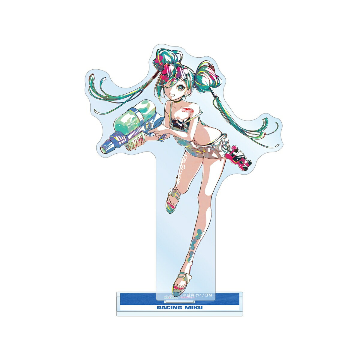 初音ミク GTプロジェクトレーシングミク 2025Ver. Ani-Art 第2弾 BIGアクリルスタンド ver.A