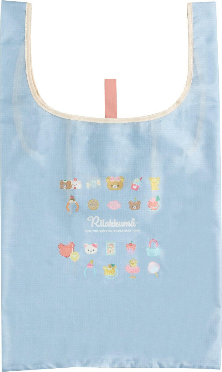 リラックマ　おかしな遊園地　ショッピングバッグのサムネイル