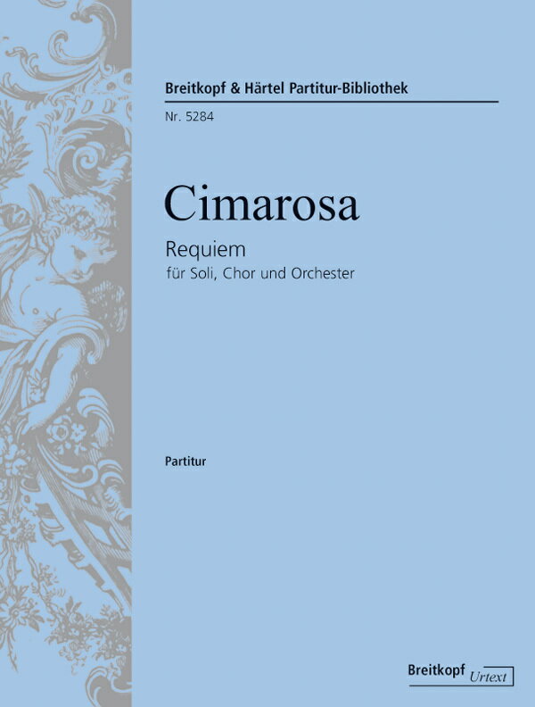 【輸入楽譜】チマローザ, Domenico: レクイエム ト短調/原典版/Emans編: 指揮者用大型スコア