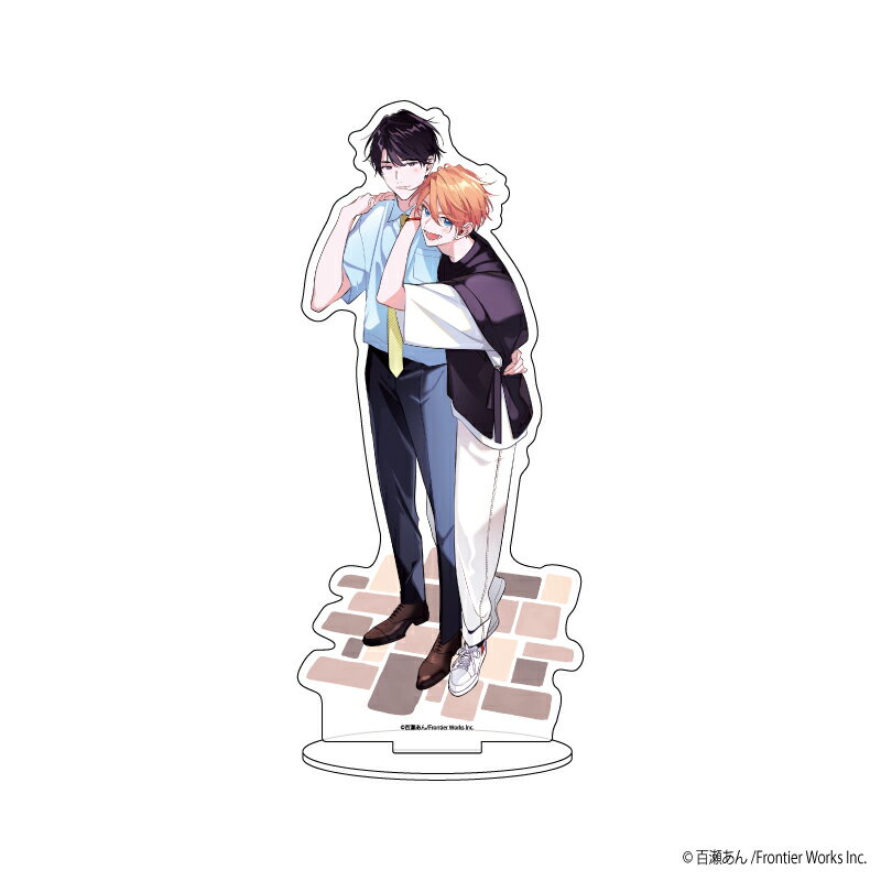 キャラアクリルフィギュア「幼馴染じゃ我慢できない」04/沖蒼衣&三毛諒太(描き下ろしイラスト)【グッズ】