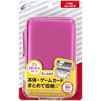 （New3DS）セミハードケース＜ピンク＞