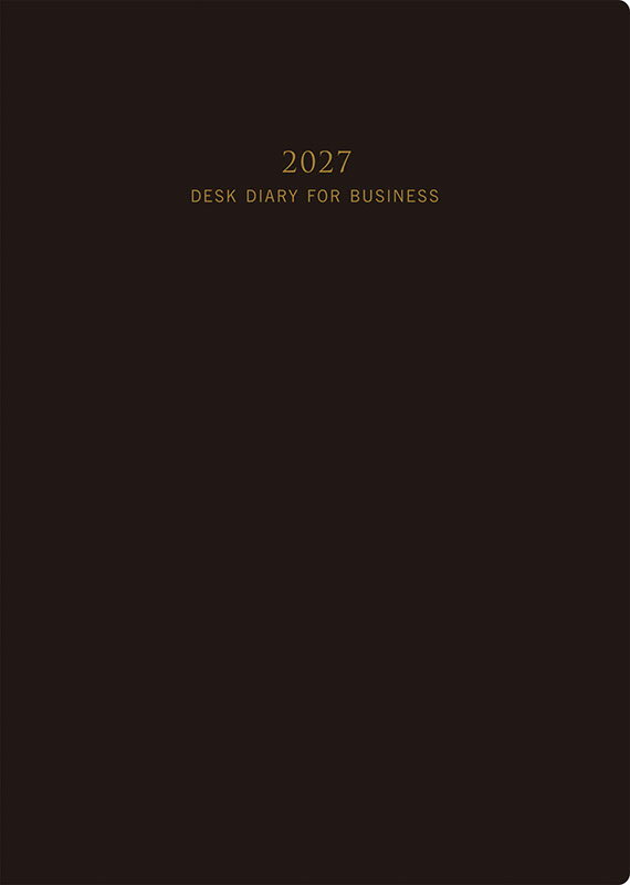 2027年 手帳 1月始まり No.58 ビジネス日誌 [黒]高橋書店 B5判 ウィークリー