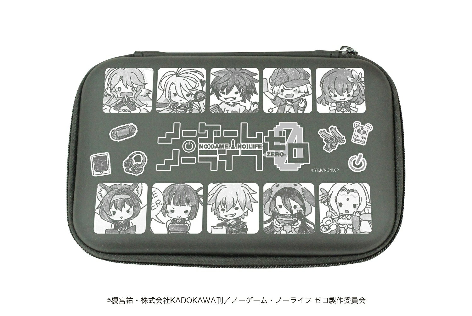 プロテクト収納ケース「ノーゲーム・ノーライフ ゼロ」01/コマ割りデザイン ゲームver.(グラフアート)【グッズ】