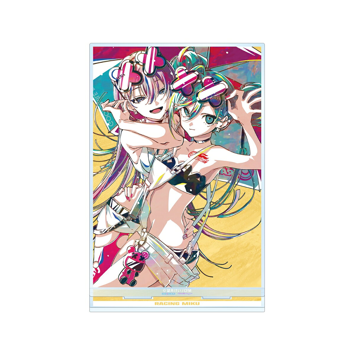 初音ミク GTプロジェクトレーシングミク 2025Ver. Ani-Art 第2弾 BIGアクリルスタンド ver.E
