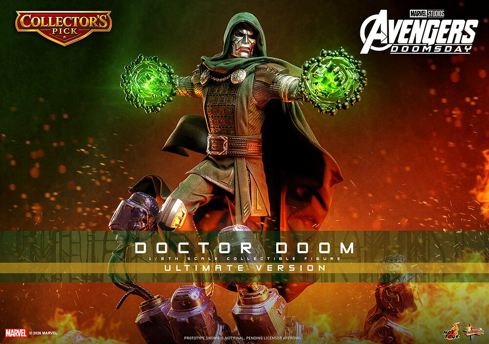 【ムービー・マスターピース】 『アベンジャーズ／ドゥームズデイ』 1/6スケールフィギュア ドクター・ドゥーム（アルティメット版） (可動式フィギュア)