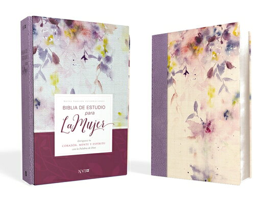 Biblia de Estudio Para La Mujer Nvi, Leathersoft/Tela Lila SPA-BIBLIA DE ESTUDIO PARA LA [ Nueva Version Internacional ]